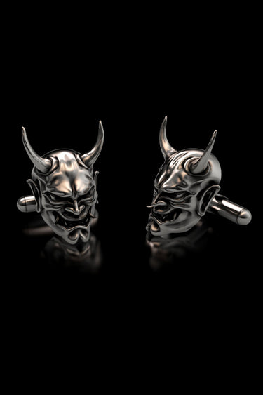Oni Mask Cufflinks - Sarnion