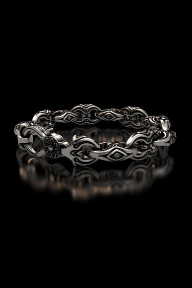 Ornate Celtic Chain Bracelet - Sarnion