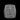Crucifixion silver ring shown with size reference demonstrating actual dimensions