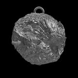 Complete wolf yin yang pendant with circular balance and pack unity symbolism