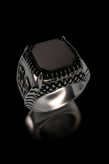 Serpent Skull Ring - Sarnion