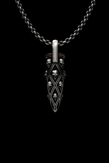 Skull Bullet Pendant - Sarnion