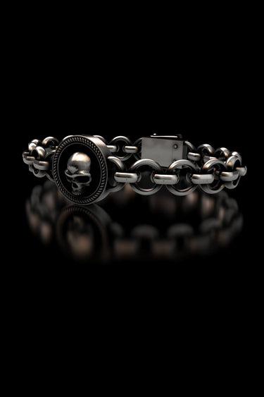 Skull Medallion Bracelet - Sarnion