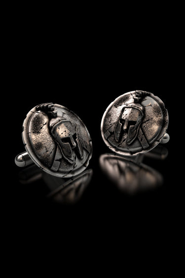 Spartan Shield Cufflinks - Sarnion