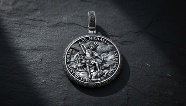 Silver Saint Michael Law Enforcement Medal