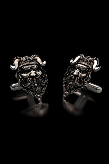 Viking King Cufflinks - Sarnion